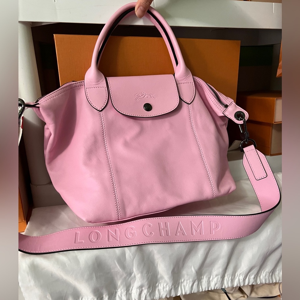 Longchamp Light Pink Shoulder Bag